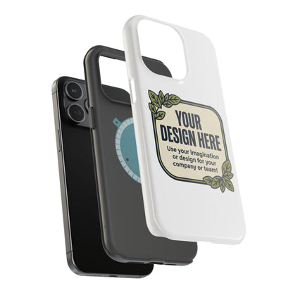Magnetic Impact - Resistant Phone Case — Customizable Protective iPhone Cover - ConsciousValues