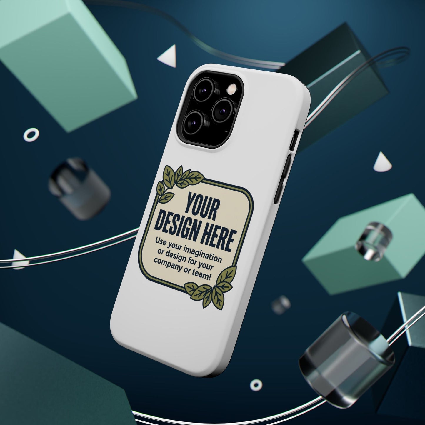Magnetic Impact - Resistant Phone Case — Customizable Protective iPhone Cover - ConsciousValues