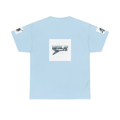 Metal AF Guitar Graphic Tee | Flying V Illustration, Retro Metal Logo - ConsciousValues