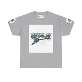 Metal AF Guitar Graphic Tee | Flying V Illustration, Retro Metal Logo - ConsciousValues