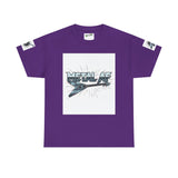 Metal AF Guitar Graphic Tee | Flying V Illustration, Retro Metal Logo - ConsciousValues