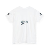 Metal AF Guitar Graphic Tee | Flying V Illustration, Retro Metal Logo - ConsciousValues