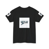 Metal AF Guitar Graphic Tee | Flying V Illustration, Retro Metal Logo - ConsciousValues