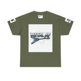 Metal AF Guitar Graphic Tee | Flying V Illustration, Retro Metal Logo - ConsciousValues