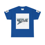 Metal AF Guitar Graphic Tee | Flying V Illustration, Retro Metal Logo - ConsciousValues