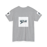 Metal AF Guitar Graphic Tee | Flying V Illustration, Retro Metal Logo - ConsciousValues