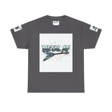 Metal AF Guitar Graphic Tee | Flying V Illustration, Retro Metal Logo - ConsciousValues