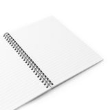 Metal AF Leaf crest Spiral Notebook | Ruled Line - ConsciousValues