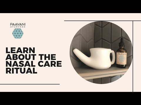 Nasal Care Ritual | Ayurvedic Neti & Nasya Kit for Sinus Health - ConsciousValues