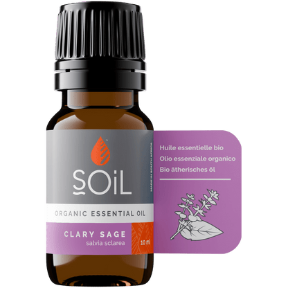 Organic Clary Sage Essential Oil (Salvia Sclarea ) 10ml - ConsciousValues