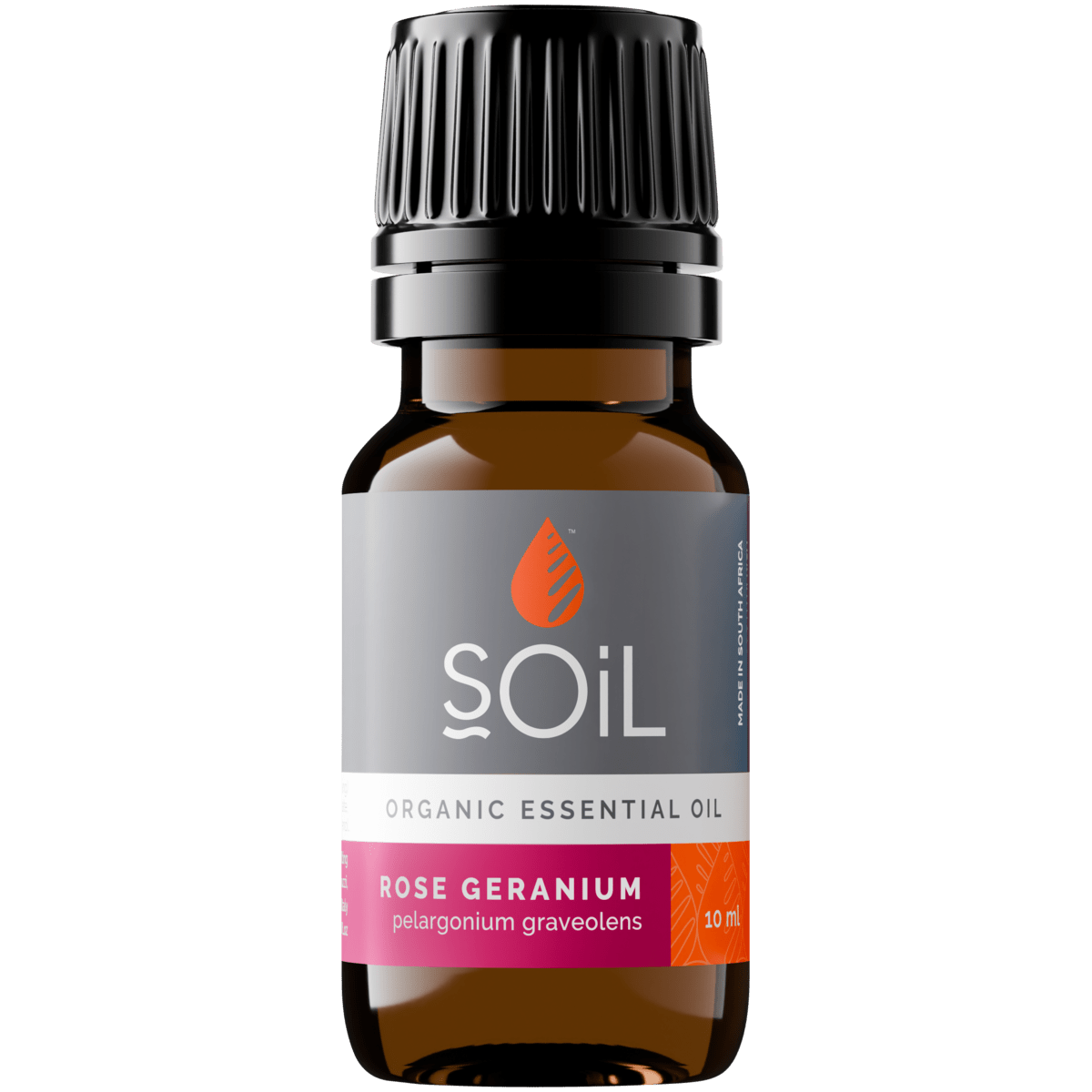 Organic Rose Geranium Essential Oil (Pelargoneum Graveolens) 10ml - ConsciousValues