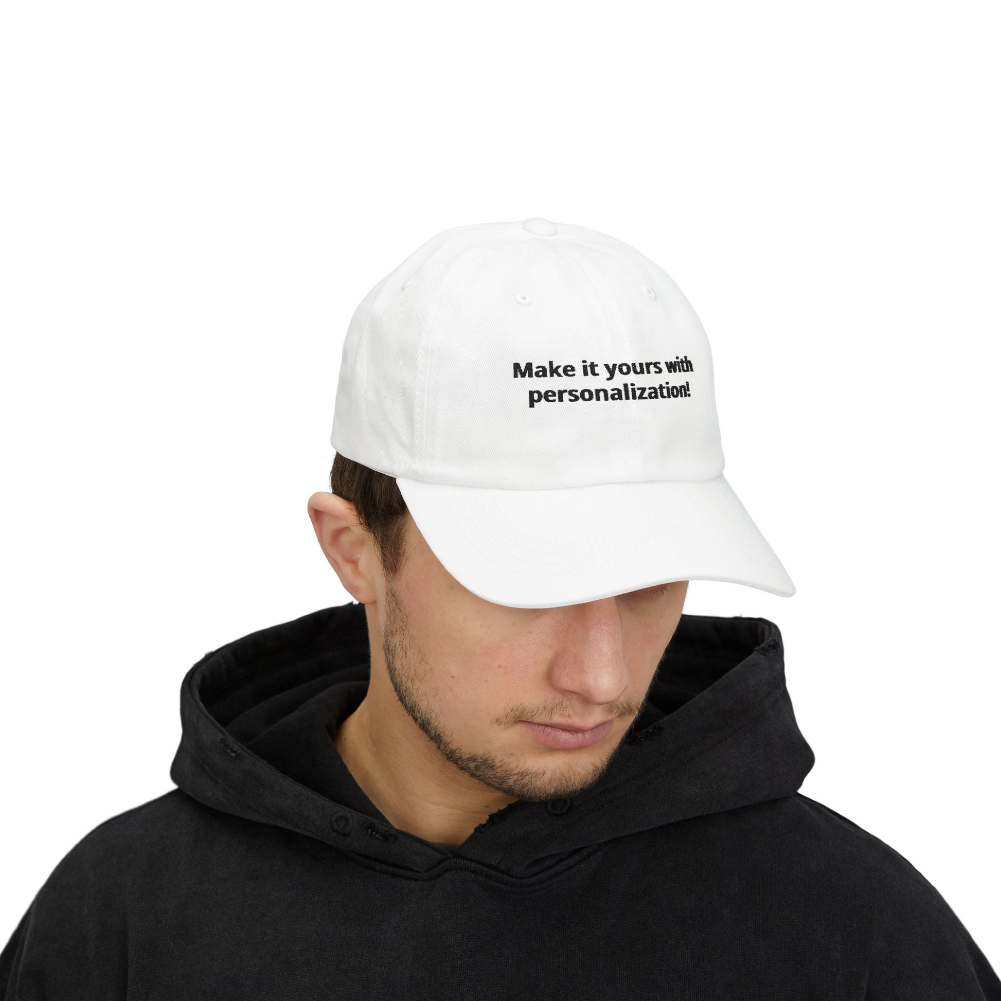 Personalized Text Dad Cap | Custom Embroidered Baseball Hat - ConsciousValues