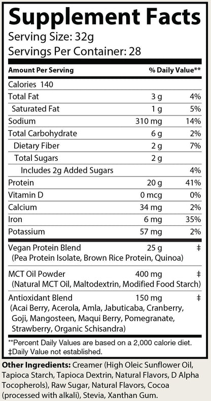 Pure Plant Protein Chocolate - ConsciousValues