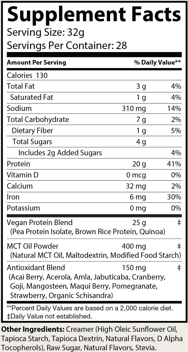 Pure Plant Protein Vanilla - ConsciousValues