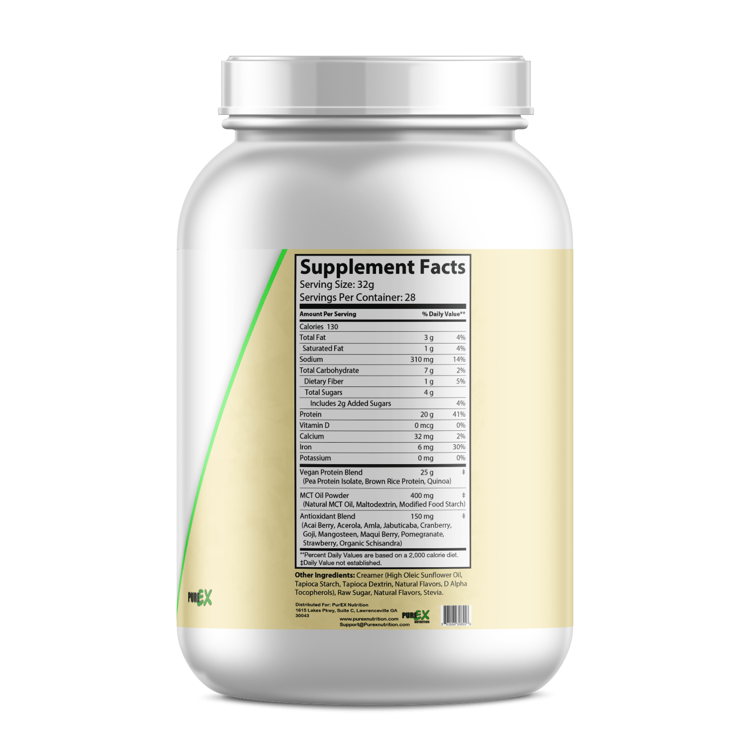 Pure Plant Protein Vanilla - ConsciousValues