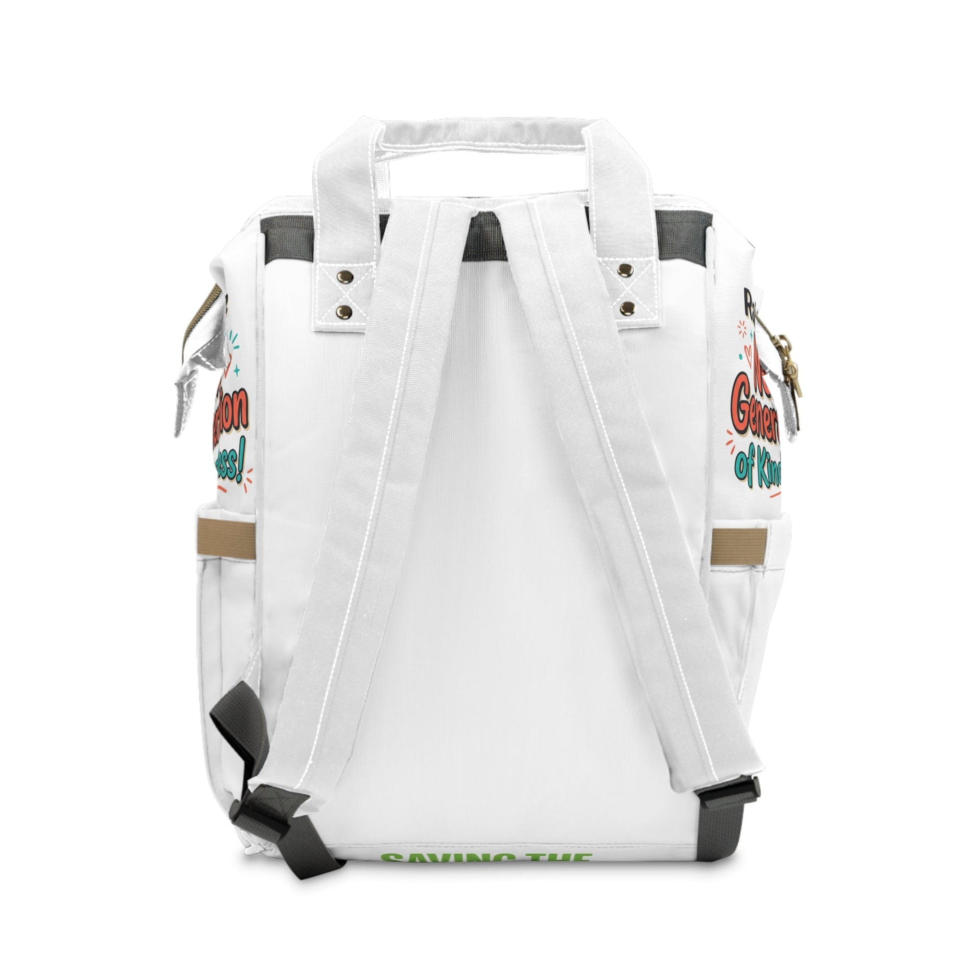 Raising the Next Generation of Kindness Diaper Backpack | Baby Parent Bag - ConsciousValues