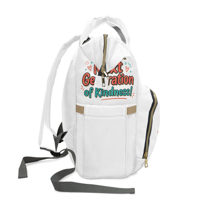 Raising the Next Generation of Kindness Diaper Backpack | Baby Parent Bag - ConsciousValues