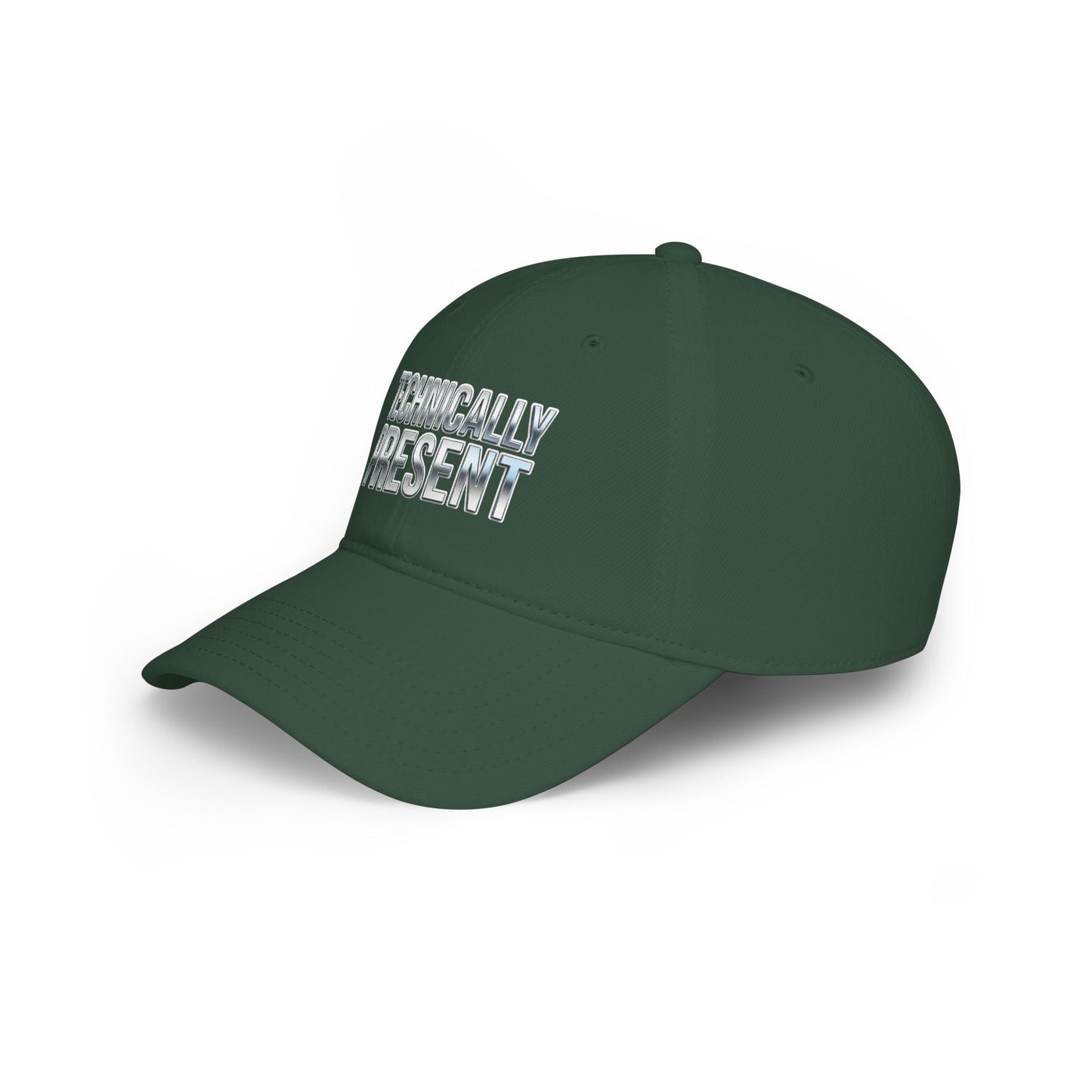 Technically Present Baseball Cap — Low Profile Tech Dad Hat - ConsciousValues