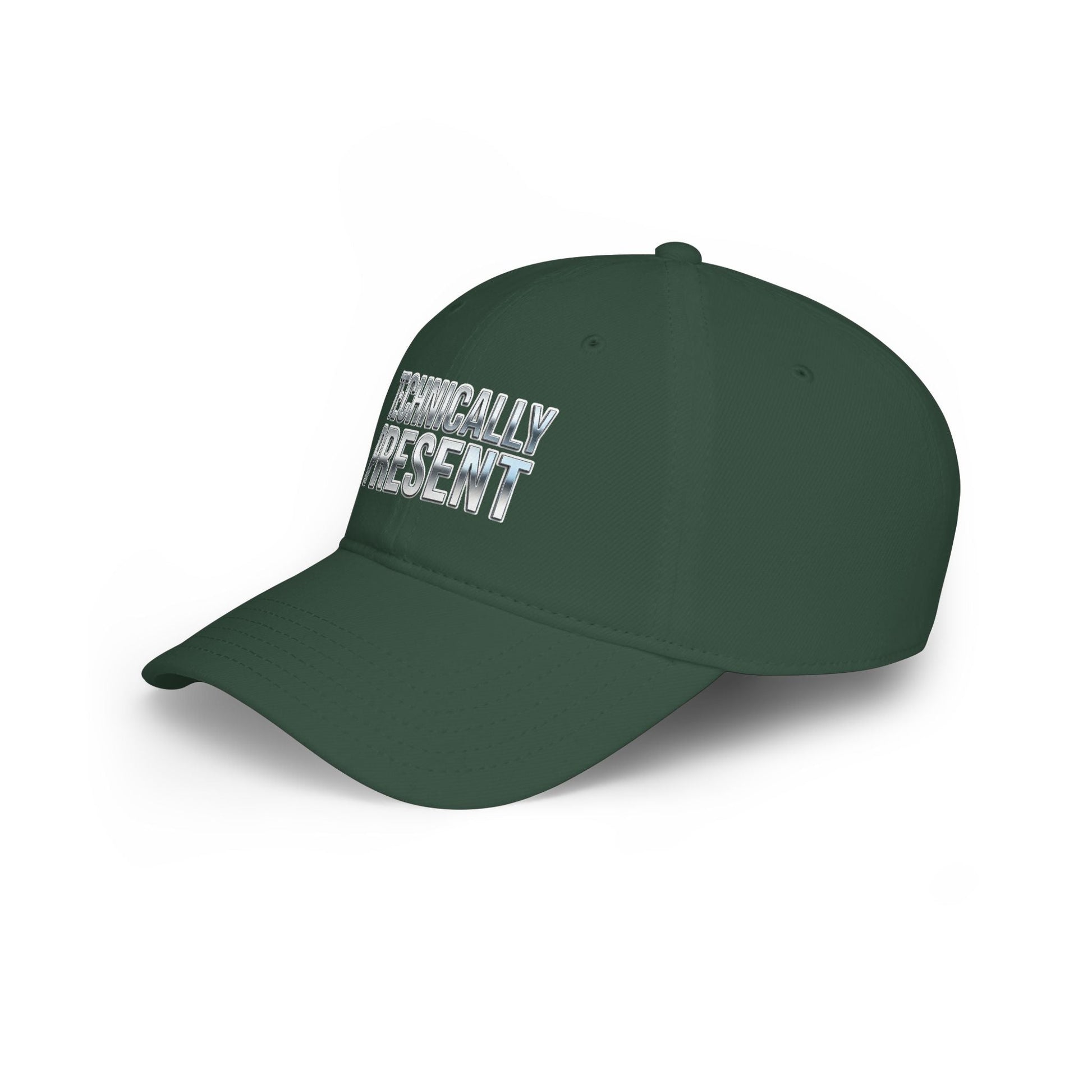 Technically Present Baseball Cap — Low Profile Tech Dad Hat - ConsciousValues