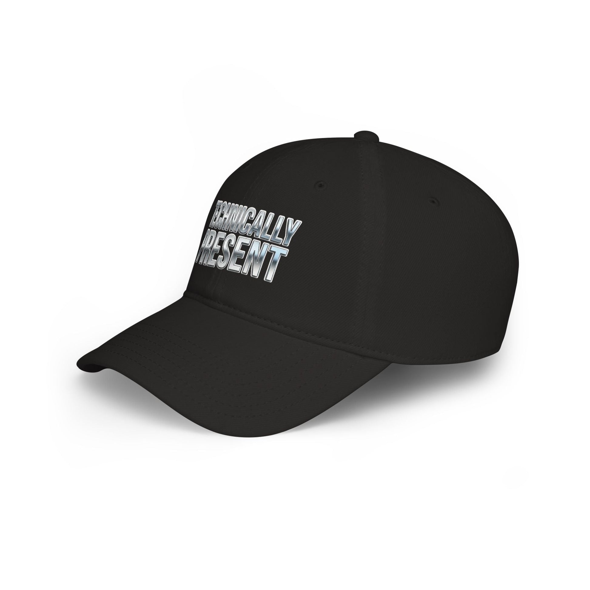 Technically Present Baseball Cap — Low Profile Tech Dad Hat - ConsciousValues