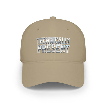 Technically Present Baseball Cap — Low Profile Tech Dad Hat - ConsciousValues