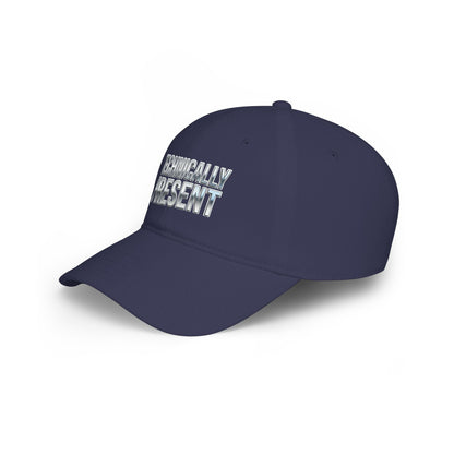 Technically Present Baseball Cap — Low Profile Tech Dad Hat - ConsciousValues
