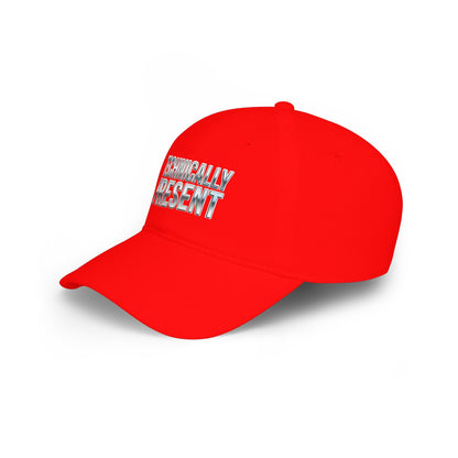 Technically Present Baseball Cap — Low Profile Tech Dad Hat - ConsciousValues