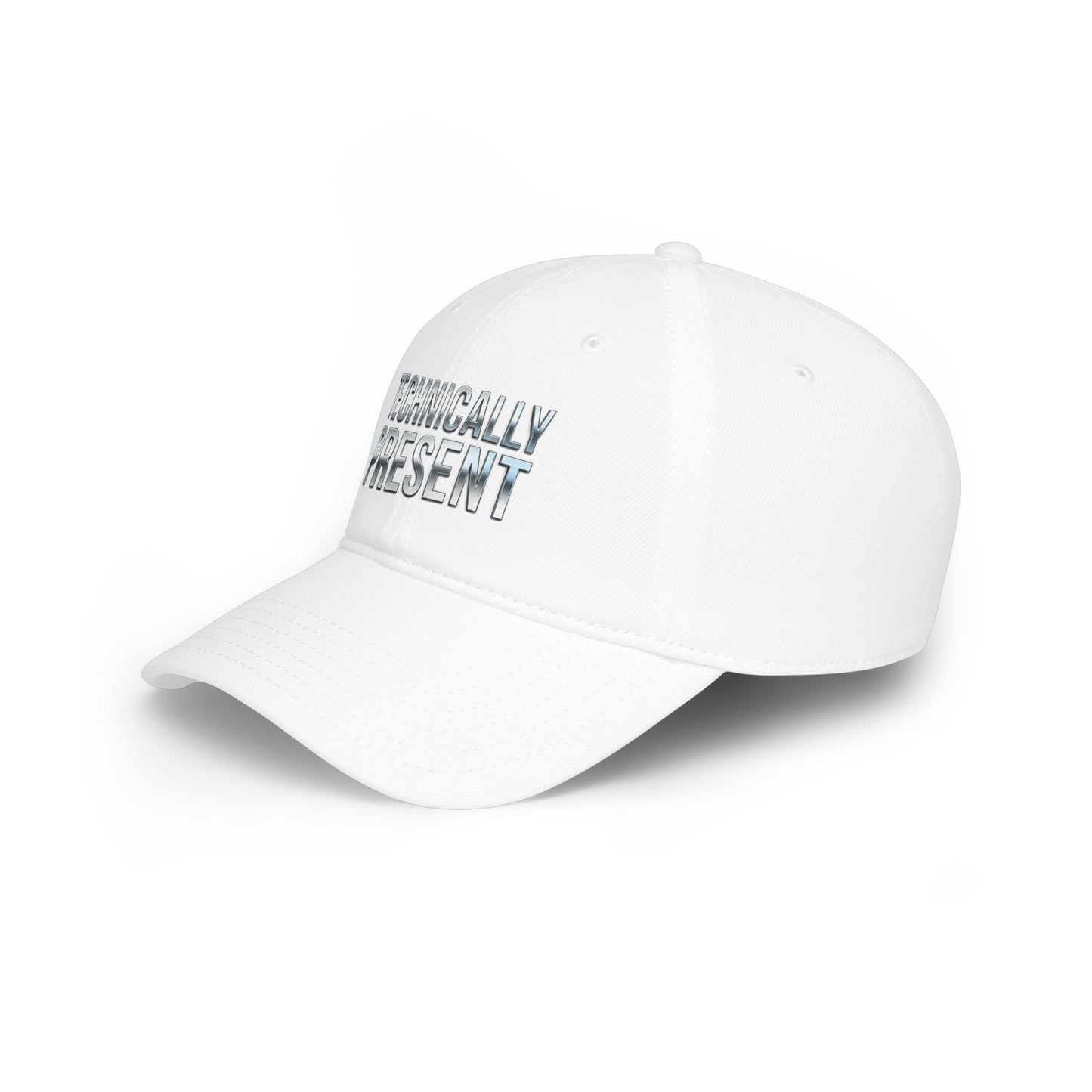 Technically Present Baseball Cap — Low Profile Tech Dad Hat - ConsciousValues