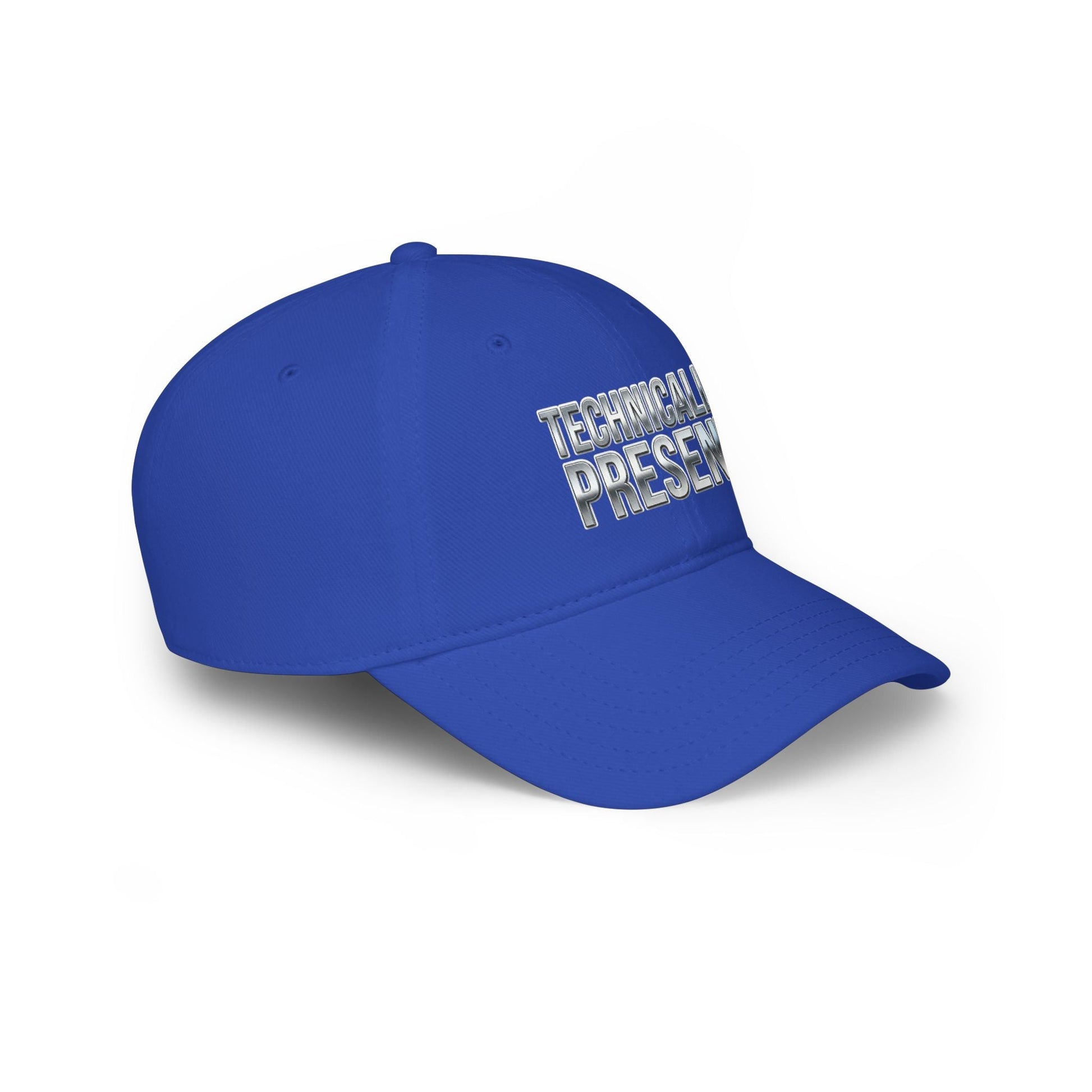 Technically Present Baseball Cap — Low Profile Tech Dad Hat - ConsciousValues