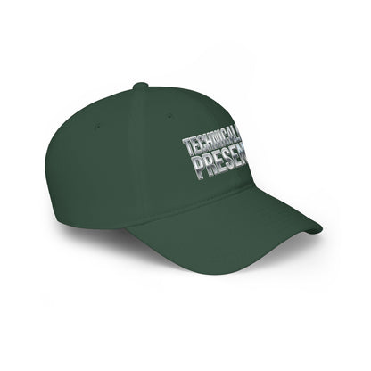 Technically Present Baseball Cap — Low Profile Tech Dad Hat - ConsciousValues