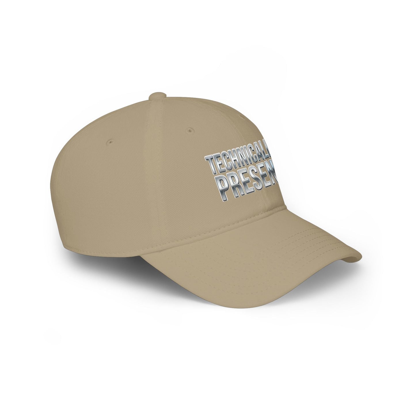 Technically Present Baseball Cap — Low Profile Tech Dad Hat - ConsciousValues