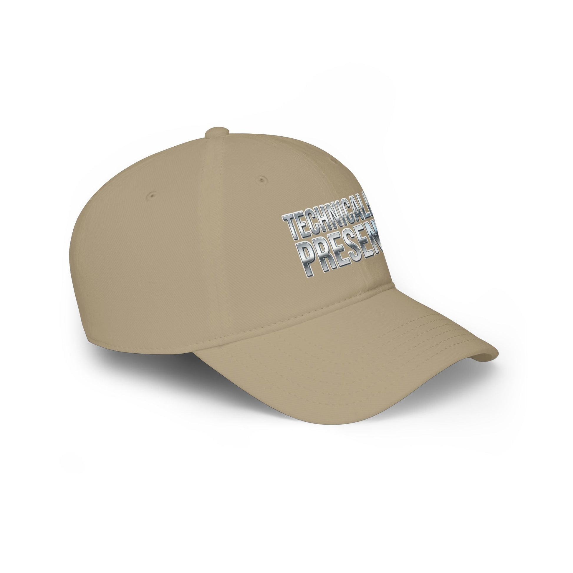 Technically Present Baseball Cap — Low Profile Tech Dad Hat - ConsciousValues
