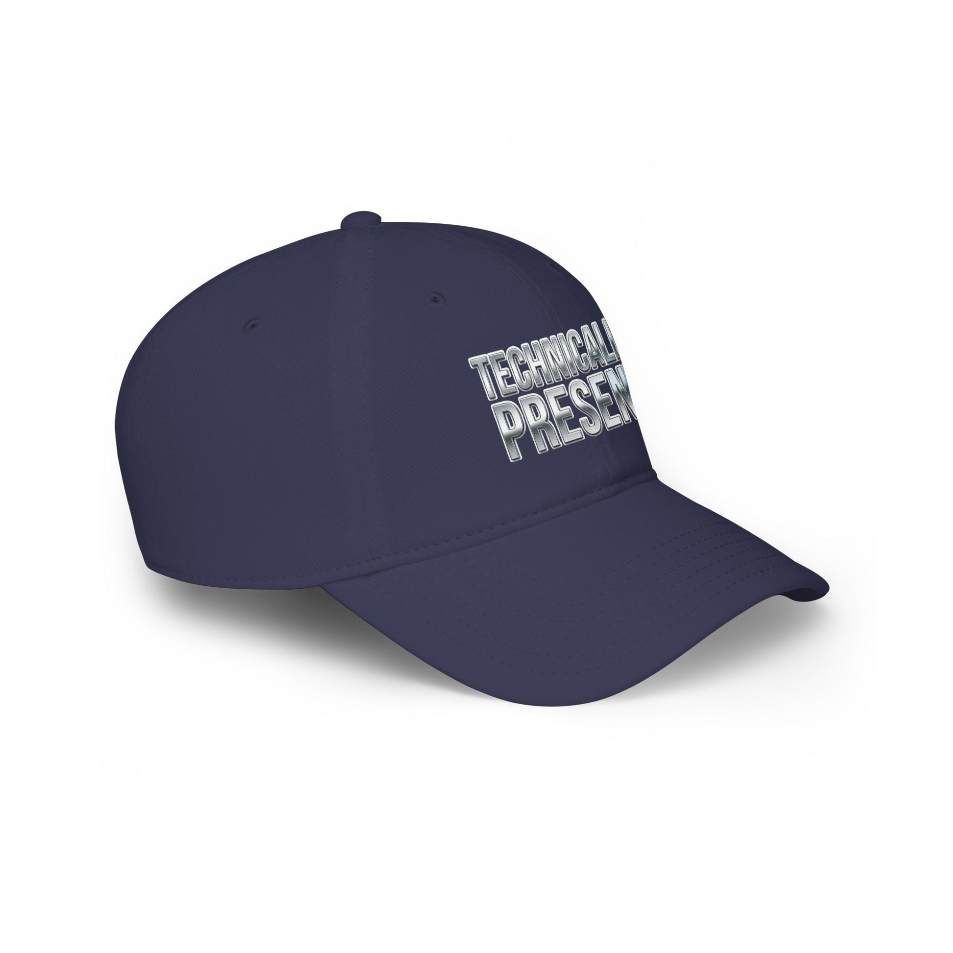 Technically Present Baseball Cap — Low Profile Tech Dad Hat - ConsciousValues