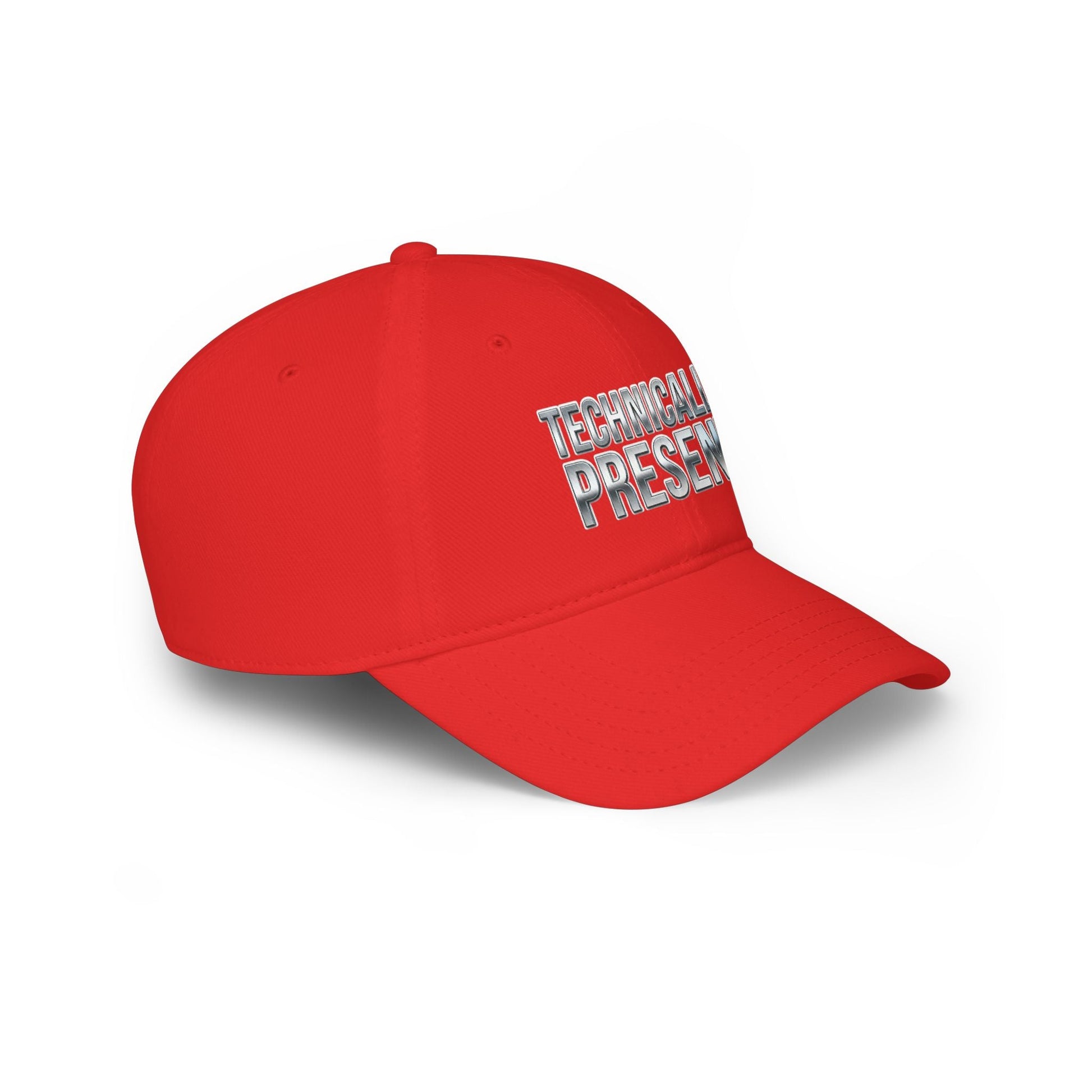Technically Present Baseball Cap — Low Profile Tech Dad Hat - ConsciousValues