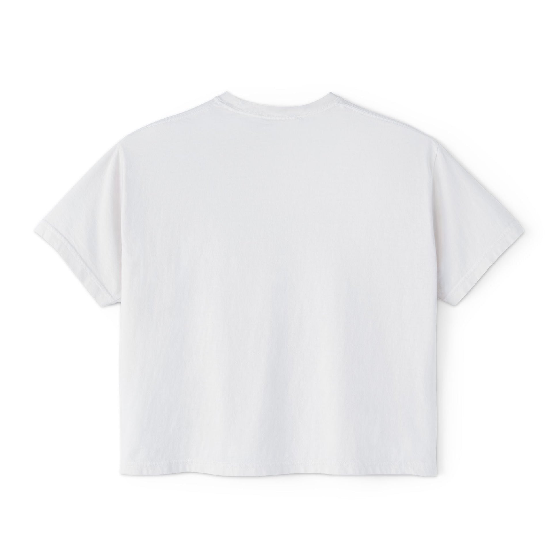 Vegan AF Boxy Tee Show Your Vegan Pride – Tropical Leaf Veganism Inspired Graphic Women's Shirt - ConsciousValues