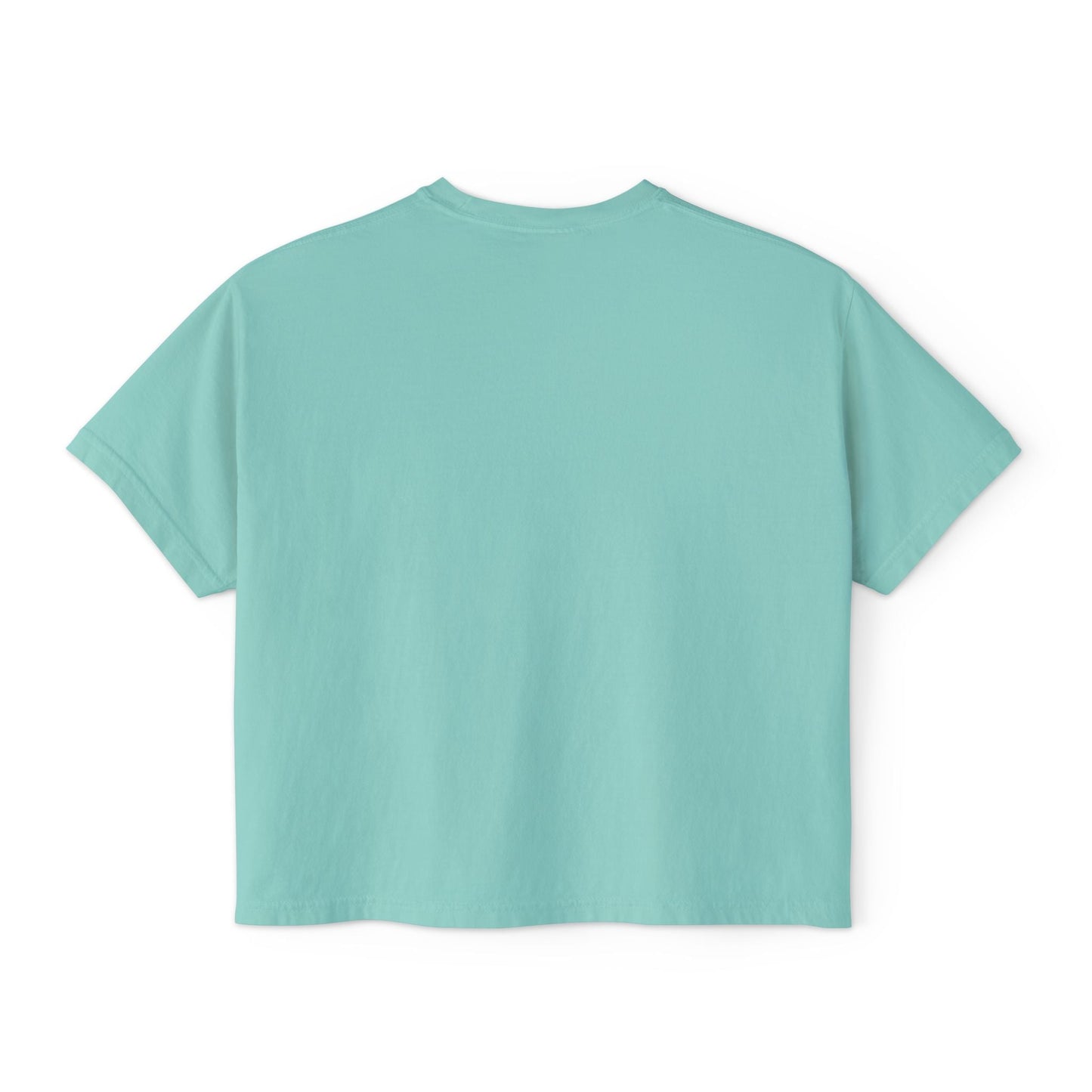 Vegan AF Boxy Tee Show Your Vegan Pride – Tropical Leaf Veganism Inspired Graphic Women's Shirt - ConsciousValues