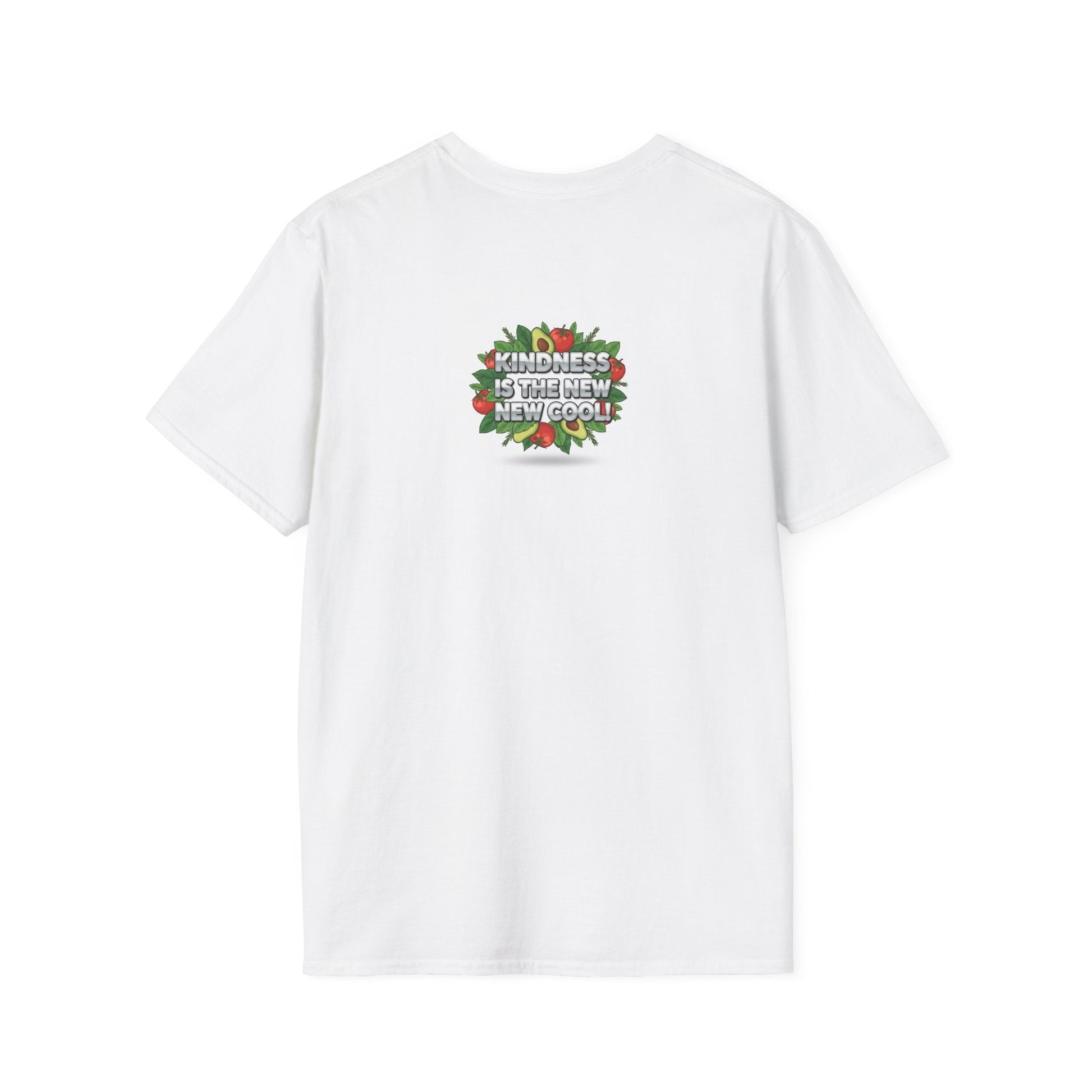 Vegan AF Garden Floral T‑Shirt — "I’m Vegan AF, Save Our Planet" Eco Floral Tee - ConsciousValues