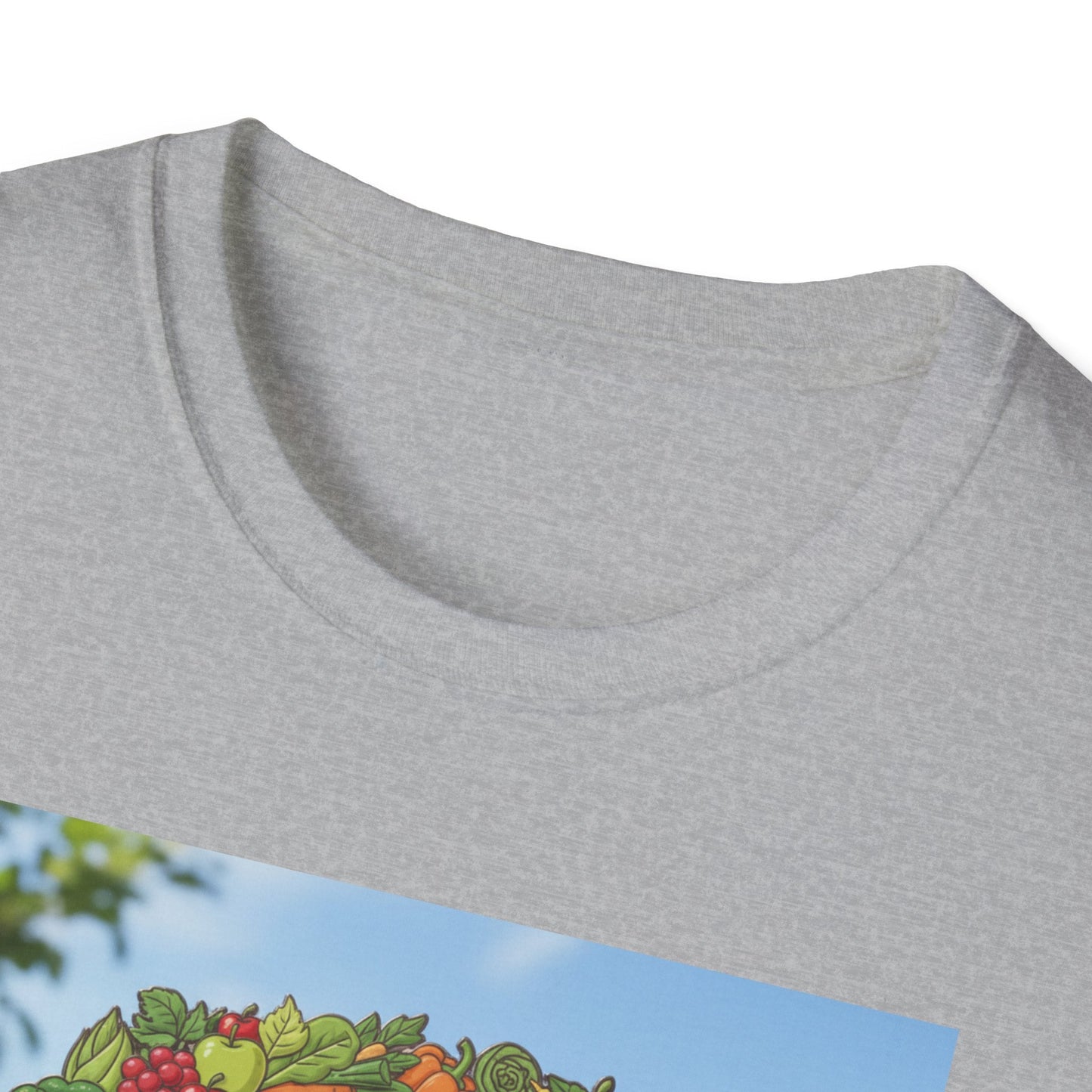 Vegan AF Garden Floral T‑Shirt — "I’m Vegan AF, Save Our Planet" Eco Floral Tee - ConsciousValues