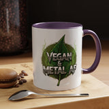 Vegan & Metal AF Coffee Mug - ConsciousValues