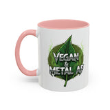 Vegan & Metal AF Coffee Mug - ConsciousValues