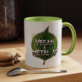 Vegan & Metal AF Coffee Mug - ConsciousValues