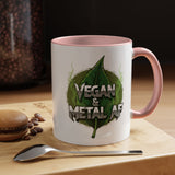 Vegan & Metal AF Coffee Mug - ConsciousValues