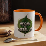 Vegan & Metal AF Coffee Mug - ConsciousValues