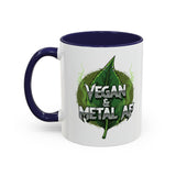Vegan & Metal AF Coffee Mug - ConsciousValues