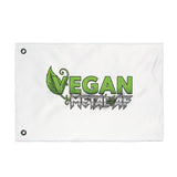 Vegan Metal AF Flag — Double - Sided Vegan Pride Banner - ConsciousValues
