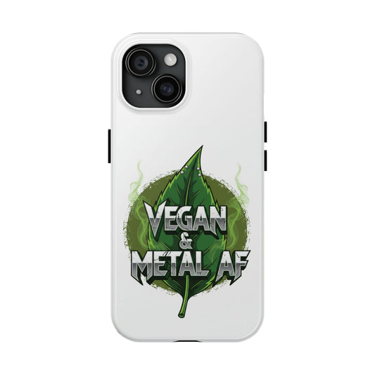 Vegan & Metal AF Tough Phone Case | Personalize your own text and design option! - ConsciousValues