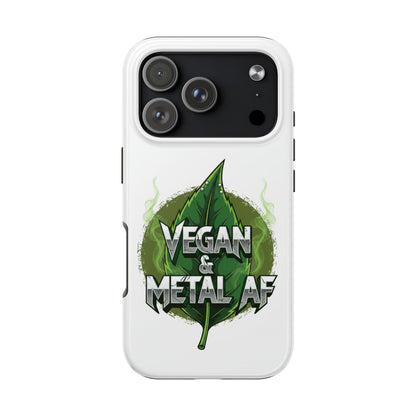 Vegan & Metal AF Tough Phone Case | Personalize your own text and design option! - ConsciousValues