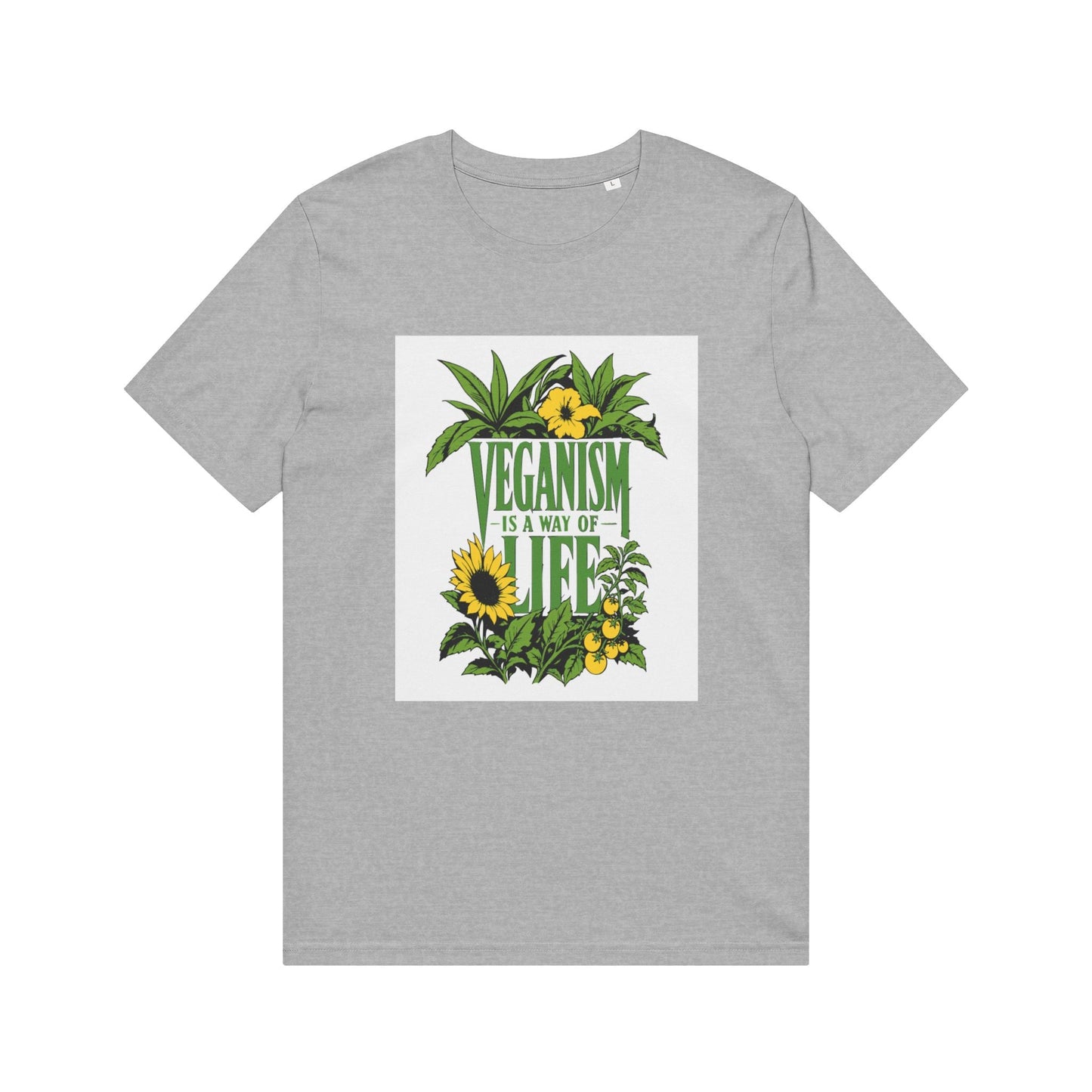 Veganism Is a Way of Life T-Shirt — Vegan Pride Slogan Plant - Based Tee - ConsciousValues