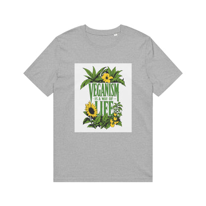 Veganism Is a Way of Life T-Shirt — Vegan Pride Slogan Plant - Based Tee - ConsciousValues