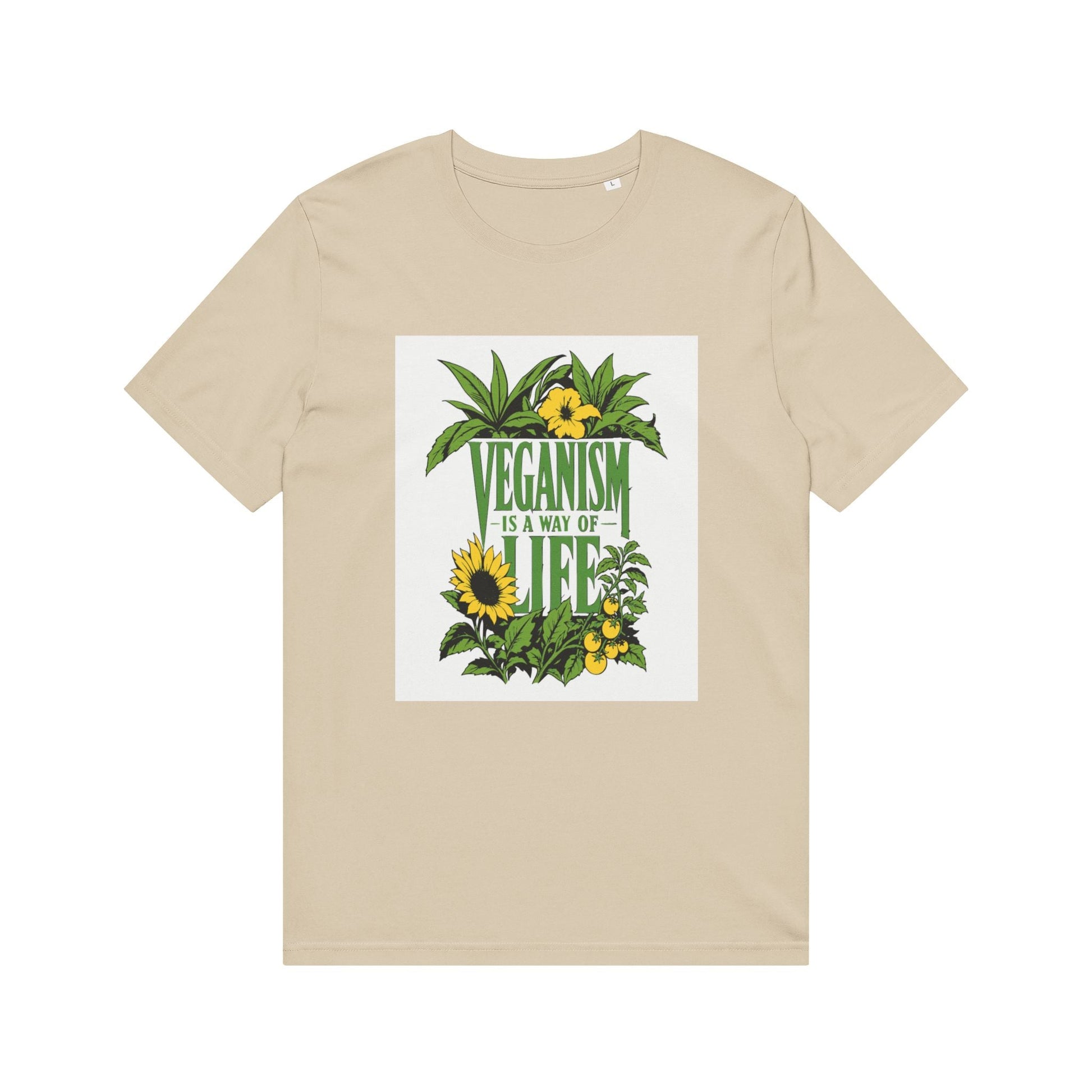 Veganism Is a Way of Life T-Shirt — Vegan Pride Slogan Plant - Based Tee - ConsciousValues